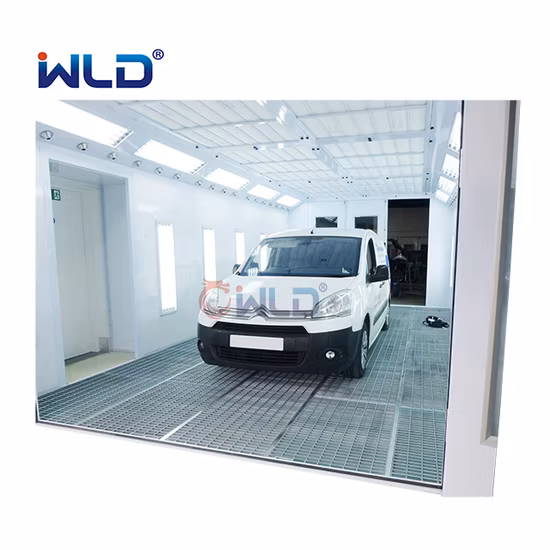 Wld9200 (CE) Quality Automotive Painting Powder Coating Machine Room Car Van Bus Truck Paint Box Spraying Cabin Chamber Cabinet Water Based Paint Spray Booth