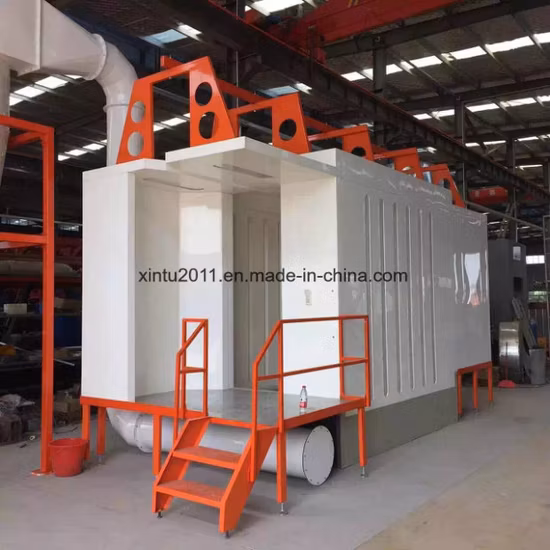Colo Hot Sale Automatic Production System Powder Coating Booth for Aluminum Profiles