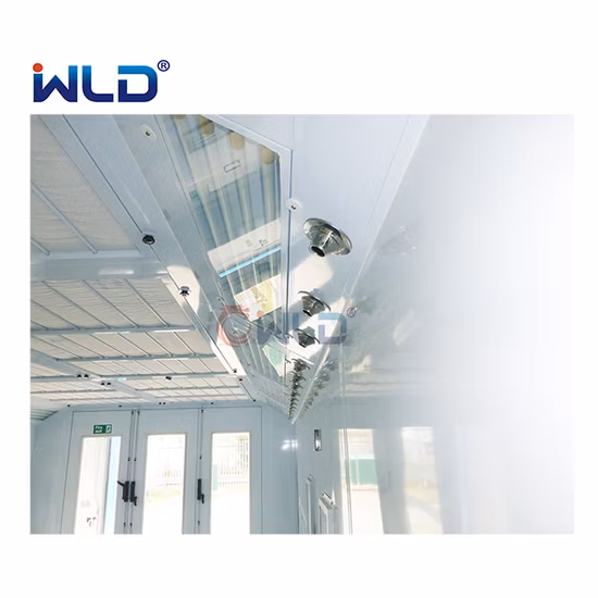 Wld9200 (CE) Quality Automotive Painting Powder Coating Machine Room Car Van Bus Truck Paint Box Spraying Cabin Chamber Cabinet Water Based Paint Spray Booth
