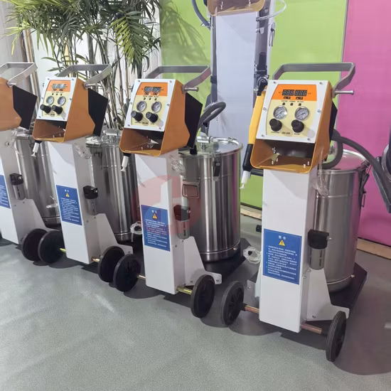 Furniture Surface Aesthetic Protection Treatment Electrostatic Spraying Pigment Powder Manual Spraying Machine